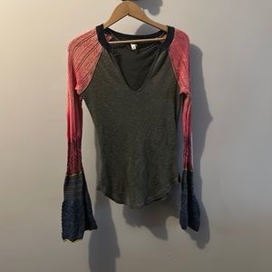 Free people bell sleeve thermal
